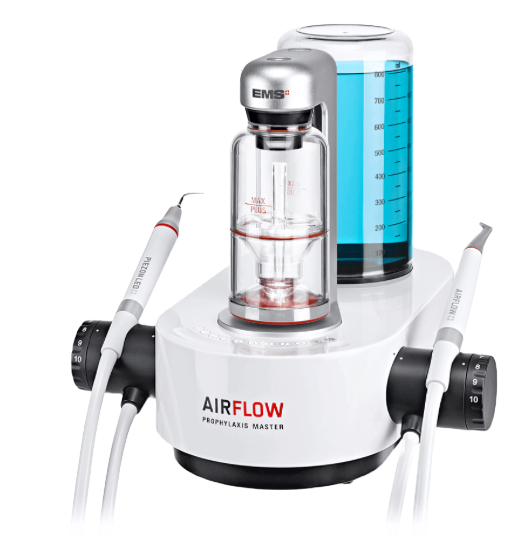 Equipo AirFlow para limpieza dental